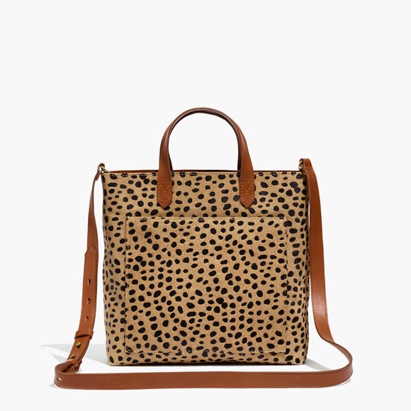 Madewell Handbags - MADEWELL ZipTop Small Transport Crossbody Calfhair